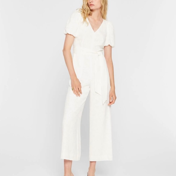 Open Back Jumpsuit - Brand New - NEVER WORN - Blanc de Blanc